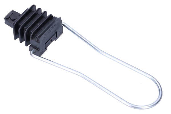 Extralink OPTIC CABLE MOUNTING AC-12 vaijerikiinnike Musta