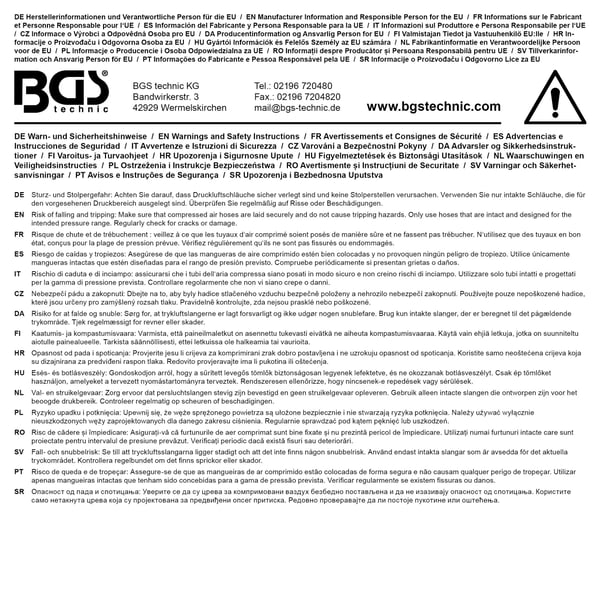 BGS technic Retractable Air Hose Reel