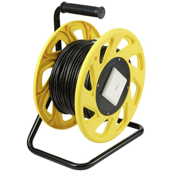 Miniatyrbillede 6 af 7: Renkforce RF-5264730 netværkskabel Sort 60 m Cat6a S/FTP (S-STP)