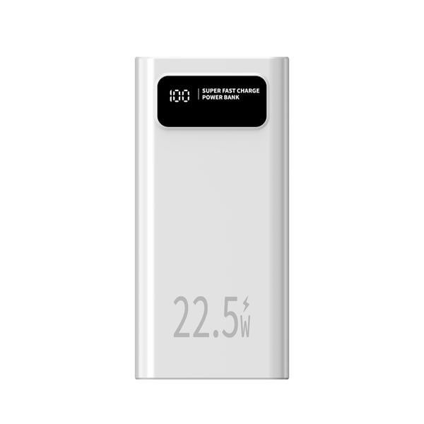 Leotec LEPOW30W22W powerbank Lithium polymer (LiPo) 30000 mAh Hvid