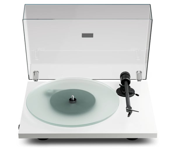 Pikkukuva 2 / 4: Pro-Ject T1 EVO Hihnakäyttöinen levysoitin Musta, Valkoinen