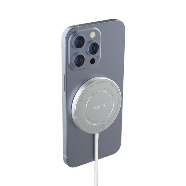 Miniatyrbillede 4 af 6: Joby JB01811-BWW oplader til mobil enhed Smartphone Sølv USB Trådløs opladning Hurtig opladning Indendørs