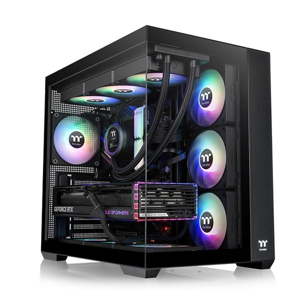 Thermaltake View 380 TG ARGB Midi Tower Sort