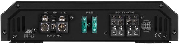 ESX SXE100.4 audio forstærker 4.0 kanaler Hjem Sort