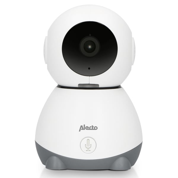 Alecto SMARTBABY10 övervakningsmonitorer för bebisar Wi-Fi Antracit, Vit