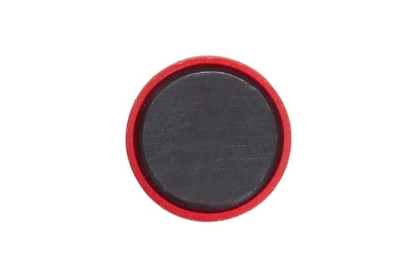 MAUL Solid køleskabsmagnet Plast Rød 10 stk