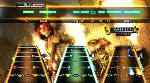 Miniatyrbillede 3 af 5: Activision Guitar Hero Warriors of Rock, PS3 Italiensk PlayStation 3