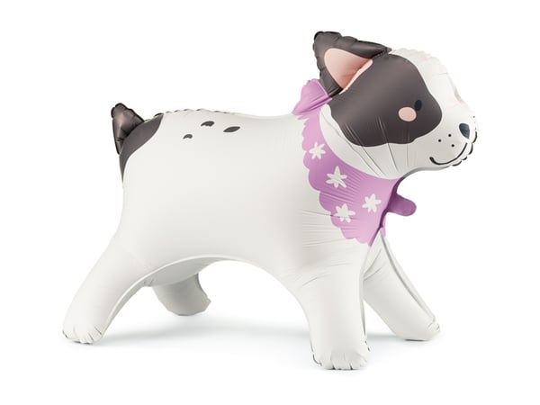 Folieballon Stående Bulldog, 75x57 cm, mix Partydeco (FB254)