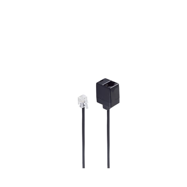 shiverpeaks BS70230 telefonkabel 10 m Sort