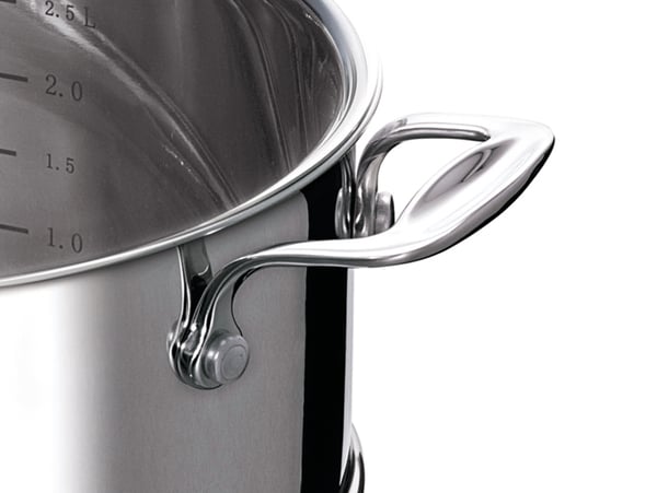 Miniatyrbillede 5 af 5: BEKA Chef stockpot with lid 17 L Rustfrit stål