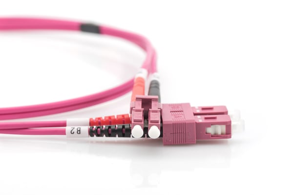 Miniatyrbild 2 av 5: DIGITUS LWL Multimode Patchkabel, OM4, LC / SC