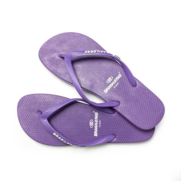 Brasileras UBCPOW21_34-35 klipklap og badesandal Hunstik Lilla