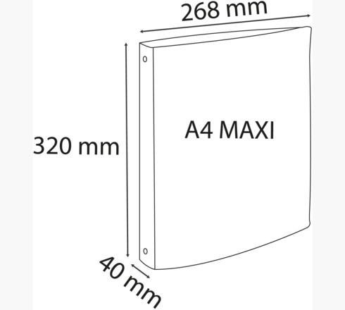 Exacompta 51562E ringpärmar A4 Blå