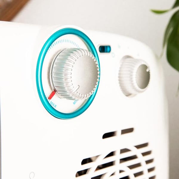Cecotec ReadyWarm 2070 Max Dual inomhus Grå, Vit 1800 W Elektrisk värmefläkt