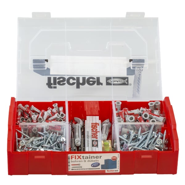 Fischer FIXtainer 306 150 stk Skrue og vægstiksæt