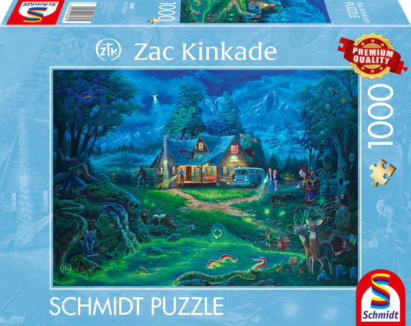 Miniatyrbillede 1 af 2: Schmidt Spiele 58607 puslespil 1000 stk Fantasy