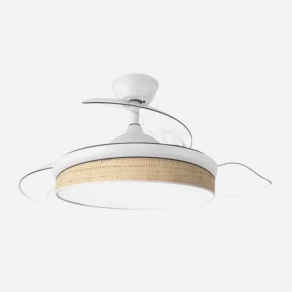 Pikkukuva 3 / 3: Fabrilamp Moda Luonnollinen, Läpinäkyvä, Valkoinen