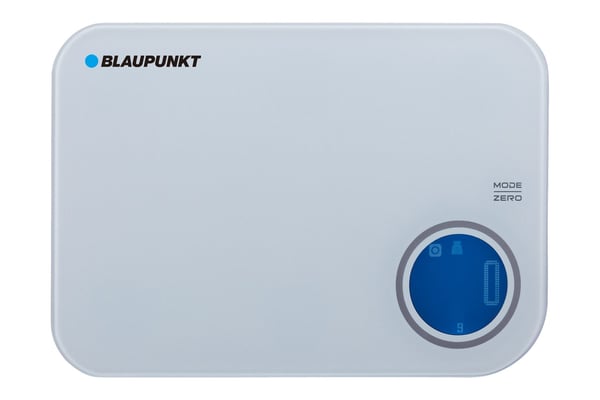 Blaupunkt FKS601 köksvåg Vit Bänkdiskmaskin Rektangel Elektronisk köksvåg