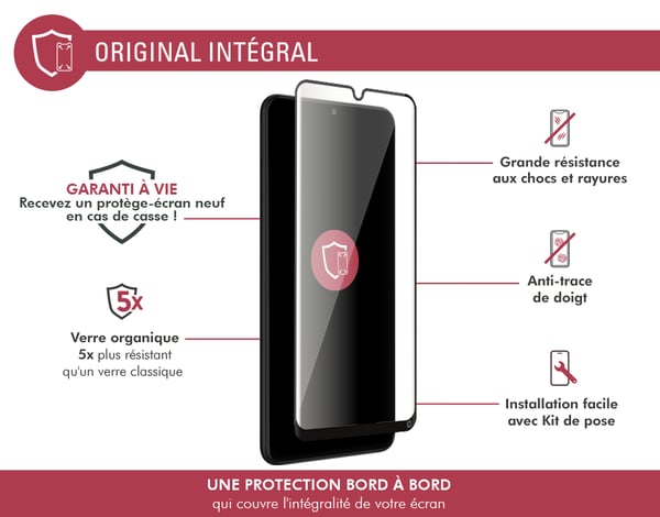 Force Glass FGOGGA224GORIG Skærm og -bagsidebeskytter til mobiltelefon 1 stk