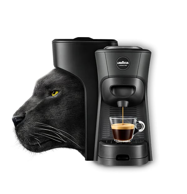 Miniatyrbild 2 av 3: Lavazza LM 840 Tiny Eco Halvautomatisk Kuddmatad kaffebryggare 0,6 l