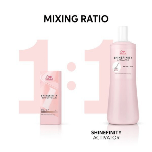 Wella Shinefinity Booster hårfärg 60 ml