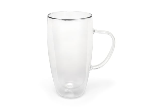 Bredemeijer 165015 kaffeglas Transparent 2 stk 400 ml