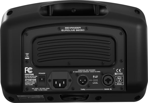 Behringer EUROLIVE B205D Public Address (PA) højttaler