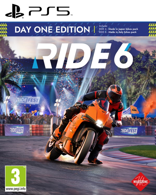 Miniatyrbillede 1 af 14: Milestone Srl Ride 6 Day One PlayStation 5