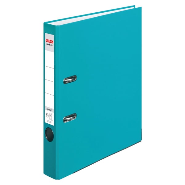 Miniatyrbillede 1 af 2: Herlitz maX.file ringbind A4 Turkis