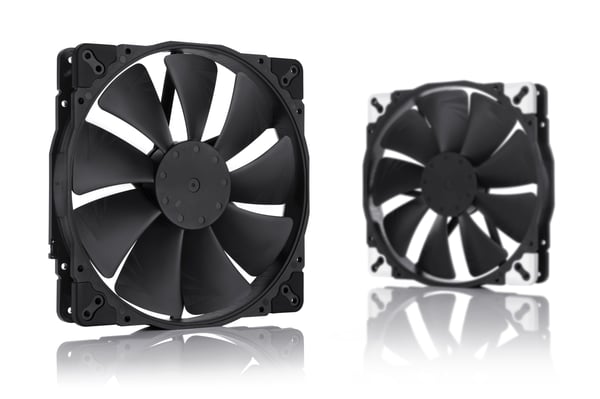 Miniatyrbillede 3 af 6: Noctua NF-A20 PWM CH.BK.S Computerkølesystem Computerkabinet Ventilator 20 cm Sort