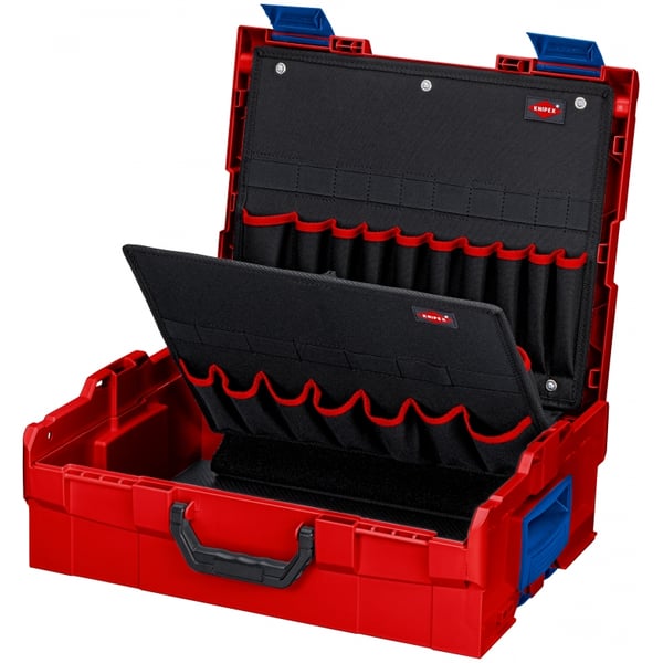 Miniatyrbillede 1 af 2: Knipex 00 21 19 LB taske til opbevaring af værktøj Sort, Rød Syntetisk ABS