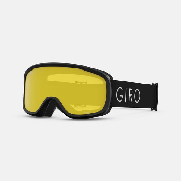 Giro Moxie Flash Goggle vinter sportsbrille Sort Kvinder Guld, Gul Sfærisk linse
