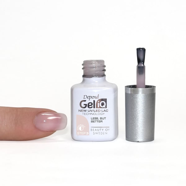 Miniatyrbild 3 av 3: Depend Gel iQ Nagellack 5 ml Rosa Glansigt