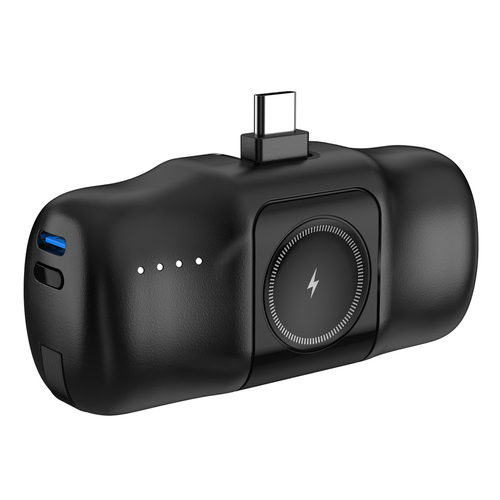Wozinsky WF16-YCS 5000 mAh Langaton lataaminen Musta