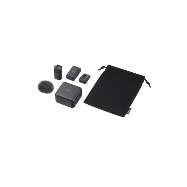 Miniatyrbild 3 av 7: Sony ECM-W3S Svart Digital kameramikrofon