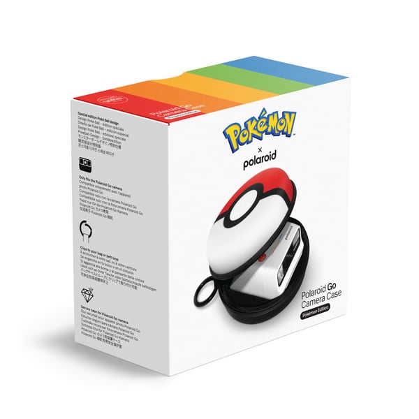 Pikkukuva 2 / 7: Polaroid Go Pokémon Case Kova kotelo Valkoinen, Musta, Punainen