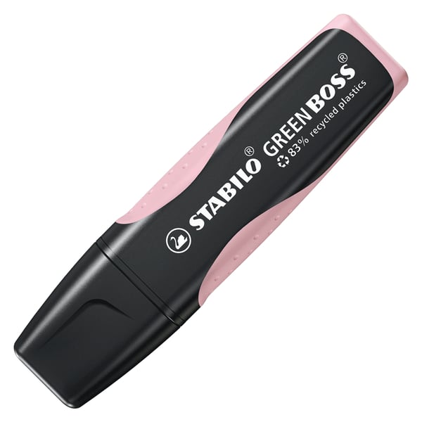 STABILO GREEN BOSS speedmarker 1 stk Mejselspids Lyserød