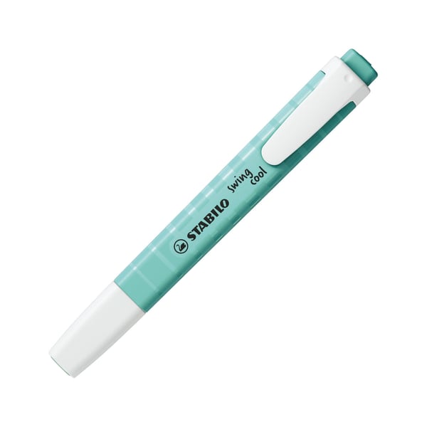 STABILO swing cool Pastel speedmarker 1 stk Mejselspids Turkis STABILO swing cool Pastel speedmarker 1 stk Mejselspids Turkis