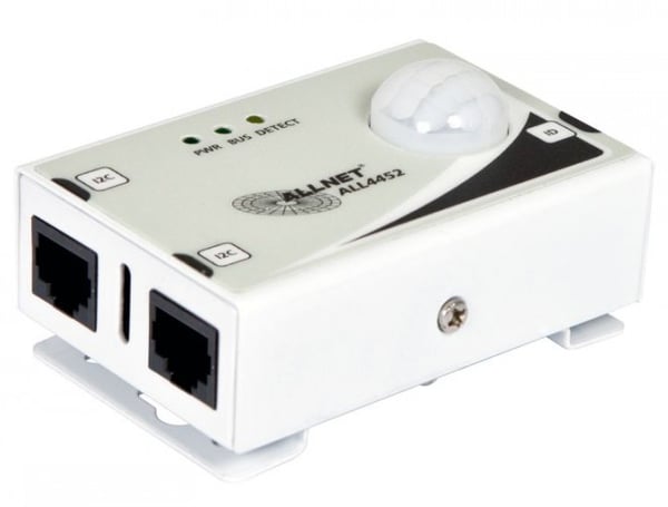 Miniatyrbillede 1 af 2: ALLNET ALL4452 bevægelsessensor Passiv infrarød (PIR) sensor Ledningsført Hvid