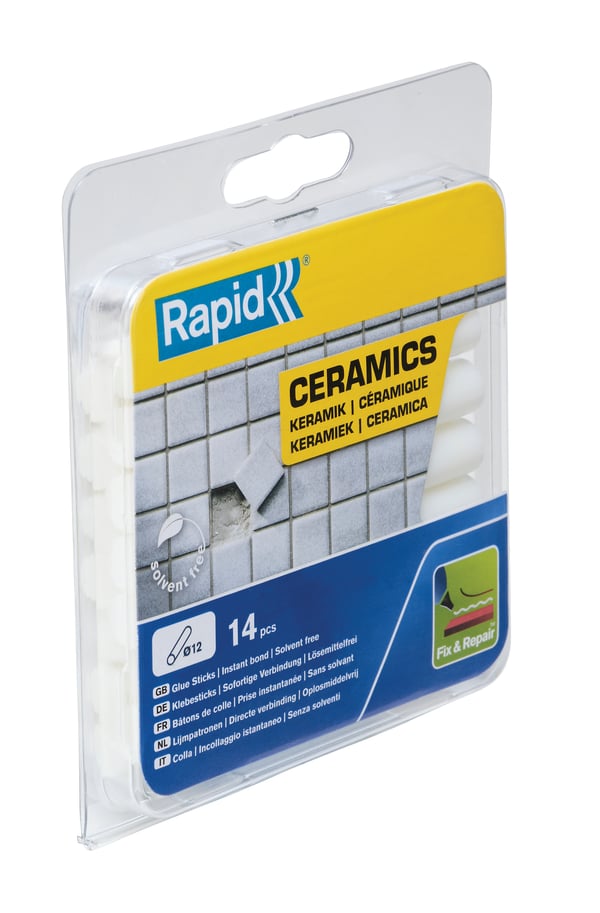 Rapid 12 mm Limstavar - Keramik