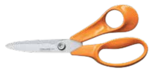 Fiskars 1075051 kökssax 180 mm Orange, Rostfritt stål