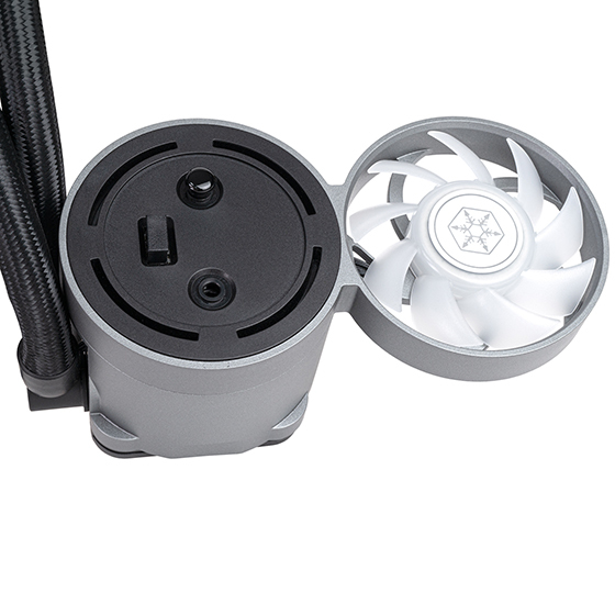 Miniatyrbillede 8 af 11: Silverstone SST-IMF70-ARGB Computerkølesystem Processor Ventilator 7 cm Sort, Grå 1 stk