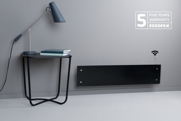 Pikkukuva 2 / 6: Adax Clea w/ Wi-Fi L 10 Sisätila Musta 1000 W