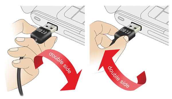 Miniatyrbillede 3 af 4: DeLOCK 3m USB 2.0 A - micro-B m/m USB-kabel USB A Micro-USB B Sort