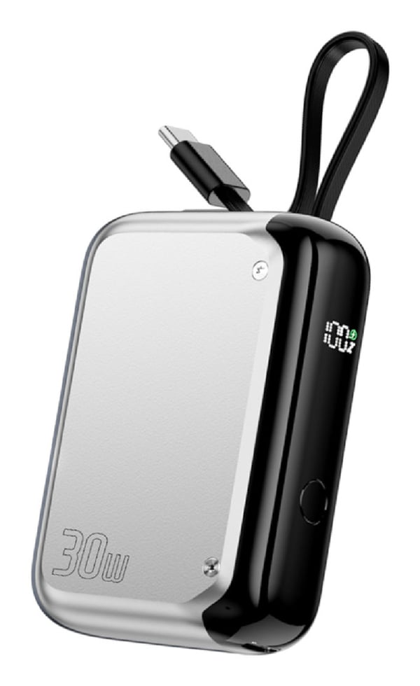 Miniatyrbild 1 av 2: 4smarts Pocket Litium-Ion (Li-Ion) 10000 mAh Silver