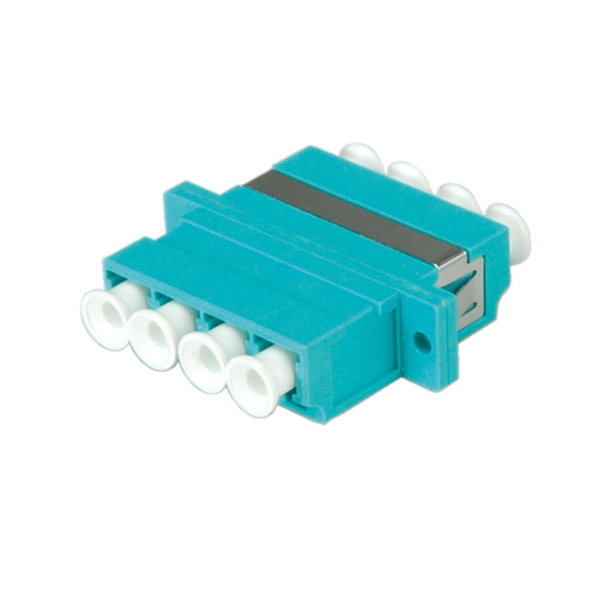 Pikkukuva 2 / 2: VALUE Fibre Optic Adapter LC quadruple, OM3 PB valokuituadapteri