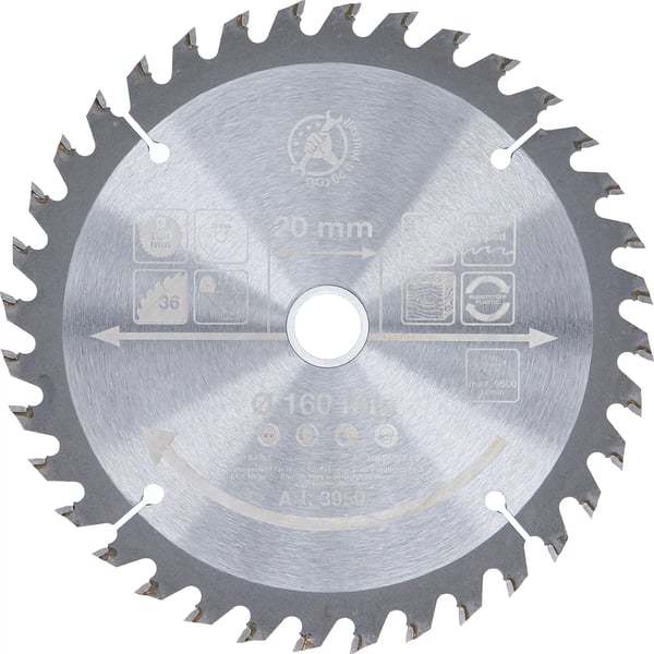 Pikkukuva 1 / 4: BGS technic Carbide Tipped Circular Saw Blade