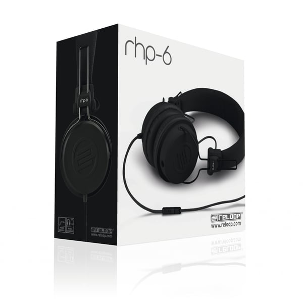 Miniatyrbild 2 av 5: Reloop RHP-6 Headset Kabel Huvudband Samtal/musik Svart