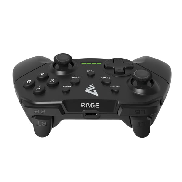 Miniatyrbillede 3 af 10: Savio RAGE WIRELESS - gamepad - tradlo Sort USB Analog PC, Playstation 3