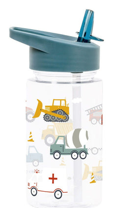 Miniatyrbillede 5 af 5: A Little Lovely Company Vehicles Dagligt forbrug 450 ml Polypropylen (PP), Tritan Lyse Blå, Transparent